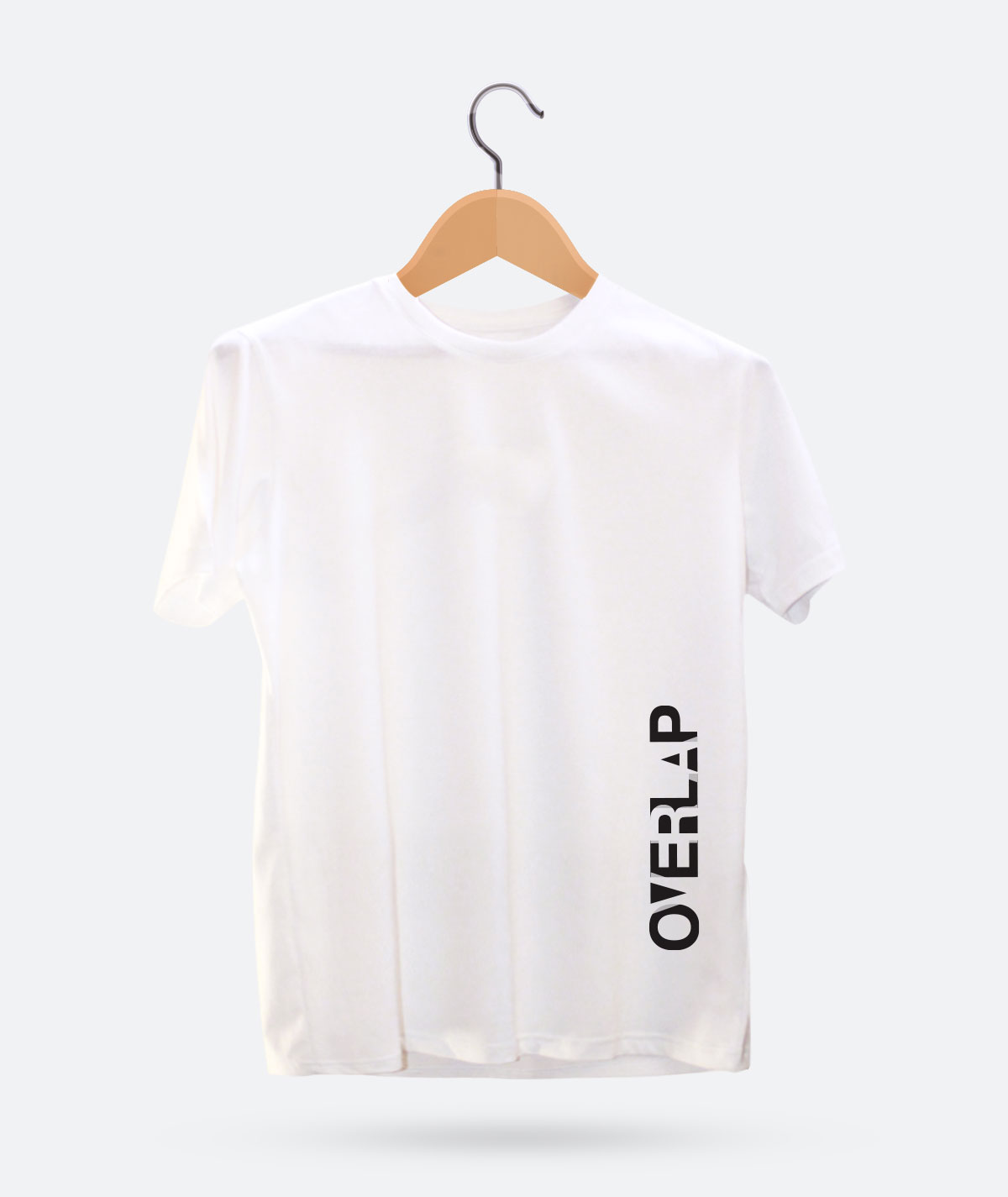 Overlap2-white-SST Overlap Typography Tee an overlapping letters design, premium cotton comfort, and creative unisex streetwear style.