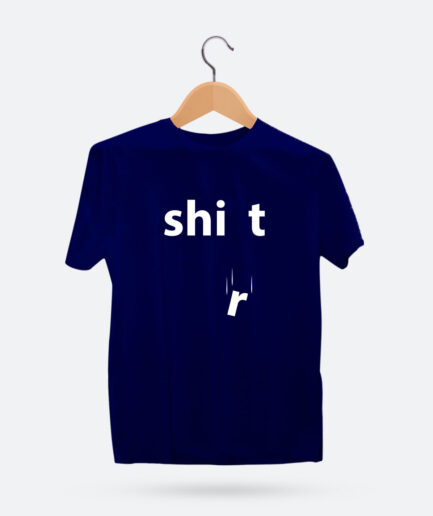 Premium cotton Funny Tee with witty typography joke and streetwear vibe.
