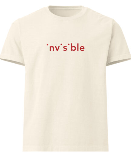 Invisible Unisex oversized T-shirt