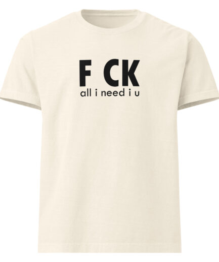 Fu*k Unisex oversized t-shirt