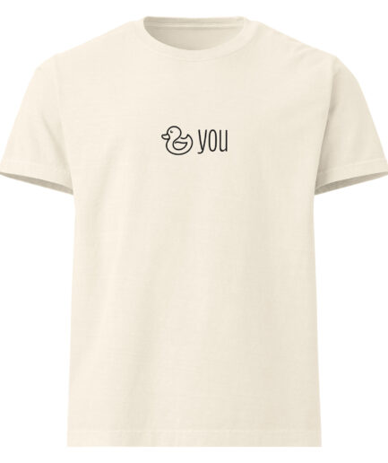 Duck you Unisex oversized t-shirt