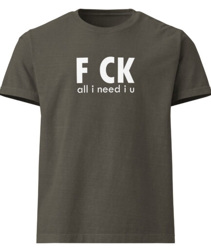 Fu*k Unisex oversized t-shirt