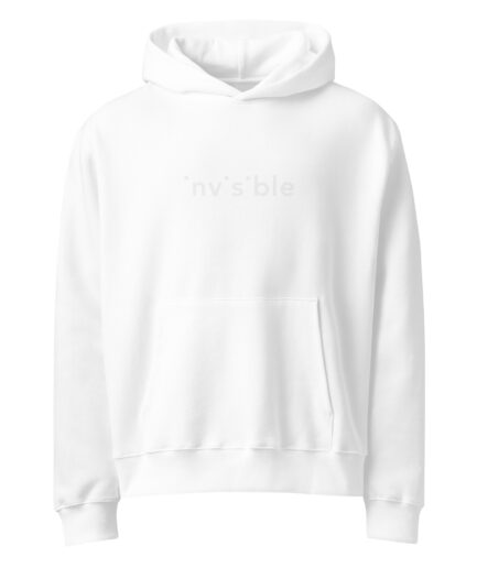 Barely Invisibile Oversized heavyweight hoodie